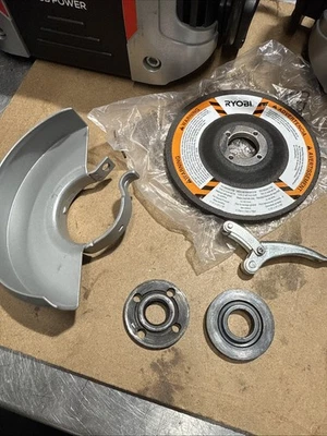 Ryobi AG454 7.5 lâmina de moedor angular e lâmina protetor e trava - Imagem 1 de 4