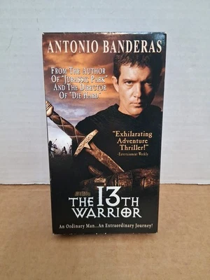 The 13th Warrior (VHS, 2000) Antonio Banderas, Adventure Thriller Foto 1 de 4