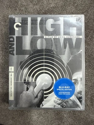 High and Low Criterion Collection Blu-ray Brand New Sealed Kurosawa - Image 1 of 2