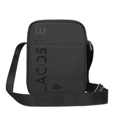 Lacoste Crossbody Bag for Men: Stand-Up Design with Free Fast Shipping