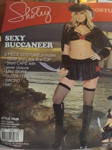 Shirley sexy Freibeuter Kostüm (Sie wählen die Größe) - Bild 1 von 1