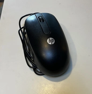 Lot of 12 - HP 672652-001 USB 2 Button Optical Mouse - Black (12x) - Image 1 of 2