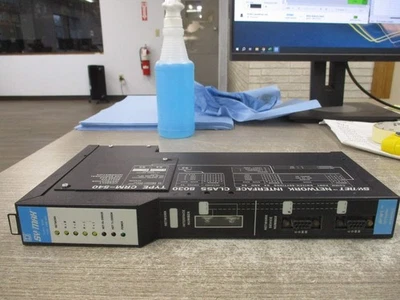 Módulo de interfaz de red Square D Sy/Net 8030 CRM-540 *Ventana agrietada* Usado Foto 1 de 4