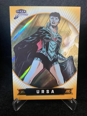 2025 FLEER BRILLIANTS SUPERMAN GOLDEN FLIGHT PARALLEL - URSA /24 #77 - Image 1 of 2