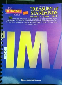 Treasury of Standards Vol 2 I-O 90 Songs Piano Vocal Guitar Hal Leonard 633a - Bild 1 von 15
