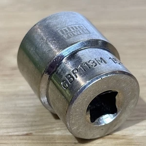 Cornwell Tool 15mm Shallow Socket 1/4" Drive 6 Point bluePOWER CBP113M - Picture 1 of 7