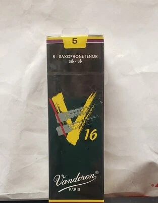 Vandoren V16 Tenor Sax Reeds Size 5