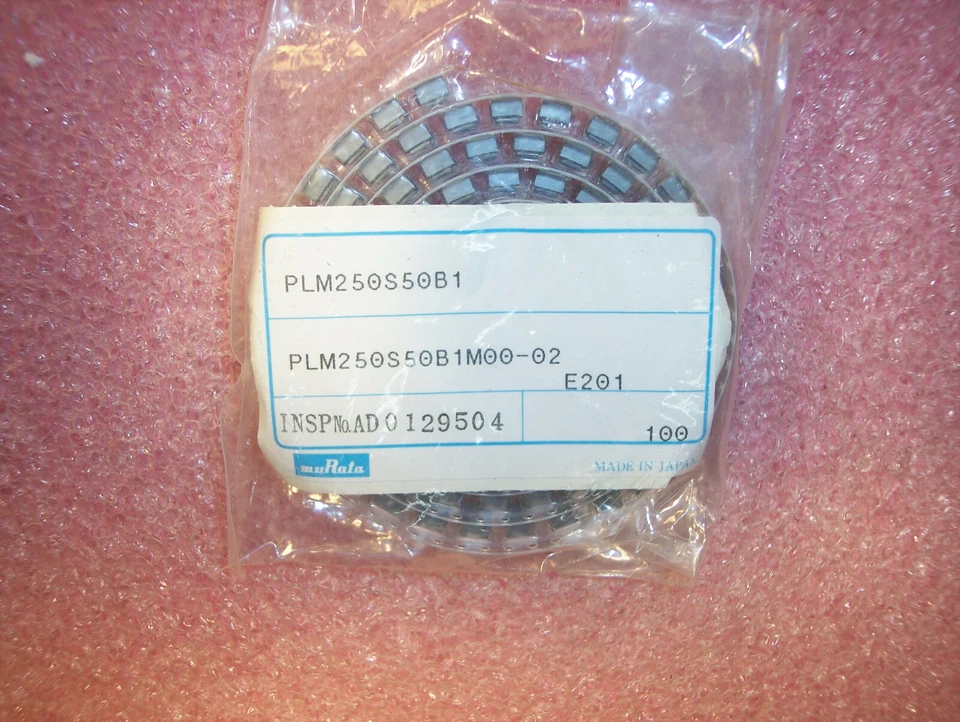CANTIDAD (100) PLM250S50B1M00-02 MURATA SMD CHIP CABLEADO MODO COMÚN ESTRANGULADOR 350 Ohm Foto 1 de 1