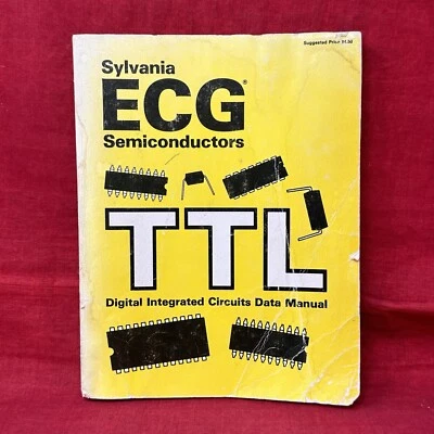 Sylvania ECG Semiconductores Circuito Integrado Digital Manual de Datos Libro de Colección Foto 1 de 4