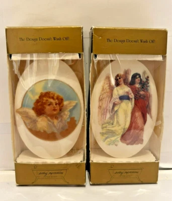 Lasting Impressions 2 Vintage 1990s Angel Soaps 3oz Each New In Boxes - Image 1 of 3
