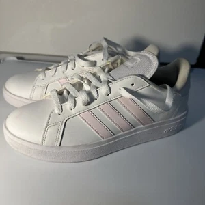 Adidas Grand Court Base 2.0 Sneakers in White Size US 7 - Picture 1 of 5