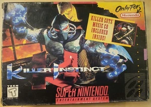 Killer Instinct (Super Nintendo Entertainment System, 1995) CIB - Foto 1 di 14