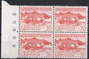 3142 Greenland 1972, FA 82, MNH, Postal Boat, MI 82. - Picture 1 of 1