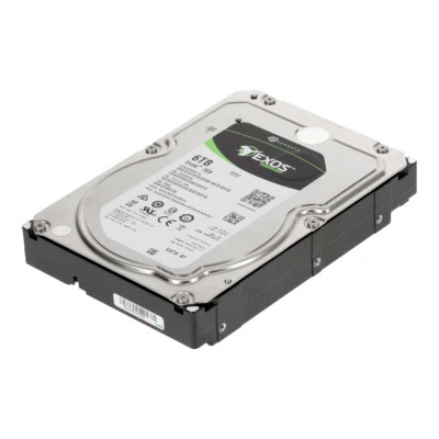 FESTPLATTE SEAGATE EXOS 7E8 ST6000NM0115 6TB SATA III 7.2K 256MB 3.5'' - Bild 1 von 3