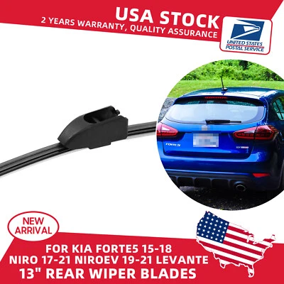 Limpiaparabrisas ventana trasera 13" para Kia Forte5 2015 2016 2017 2018 Foto 1 de 4