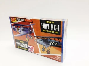 Paquete de 2 Fairey Fly & Hawker Fury 1:48 | HL441/12 | Lindberg Model Company - Imagen 1 de 1