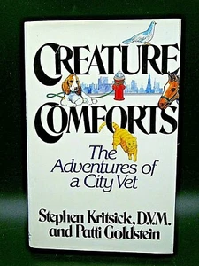 Collectible Vintage Book "Creature  Comforts" Veterinarian Pets Animals  - Picture 1 of 2