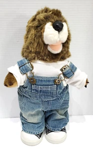 2007 Build A Bear Ground Hog Limited Edition With Jean Overalls T-Shirt Shoe 16" - Picture 1 of 11
