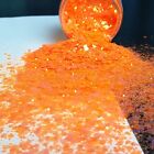 Coral Mist Orange Glitter Mix