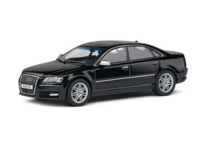 Audi S8 (D3) 2010 - modelo a escala 1:43 fundido a presión negro - Solido S4313301 Foto 1 de 2