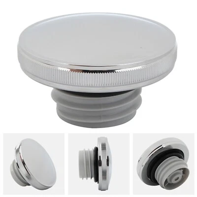 Tapa del tanque de combustible de gasolina para Bonneville SE T100 T120 Thruxton 2001-2021 cromada Foto 1 de 4