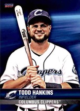 2017 Columbus Clippers Choice #10 Todd Hankins Orlando Florida FL Baseball Card