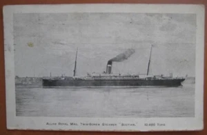 SCOTIAN (Allan) Port view near land 1911 - Picture 1 of 1