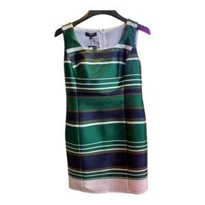 Lafayette 148 NY Women's Sheath Designer Silk Dress Size 6  Midi Dress - Picture 1 of 3