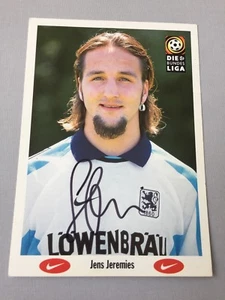 JENS JEREMIES 1860 Monaco DFB cartolina autografata firmata 10x15 - Foto 1 di 1
