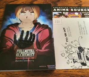 Fullmetal Alchemist: Brotherhood, Part 1, One (DVD, 2010, 2-Disc Set) OOP - Picture 1 of 6