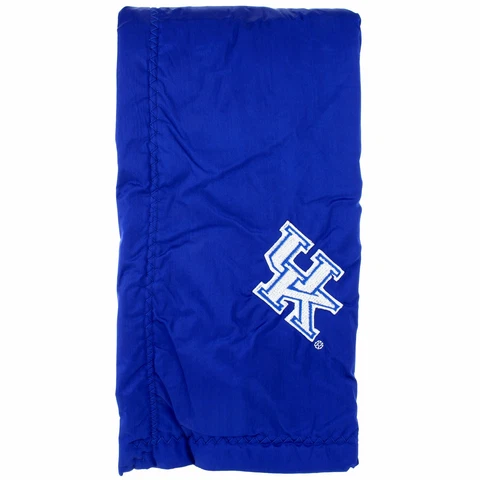 Kentucky Wildcats Silky and Super Soft Plush Baby Blanket, 28" x 28" Cover