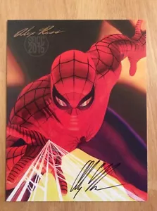 Autografato - Alex Ross 2015 Sdcc Sketchbook Brossura Esclusivo Spider-Man Nuovo - Picture 1 of 12