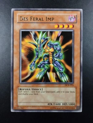 YUGIOH 2003 | DES FERAL IMP | DCR-014 | NA PRINT | RARE | NEAR MINT - Bild 1 von 4