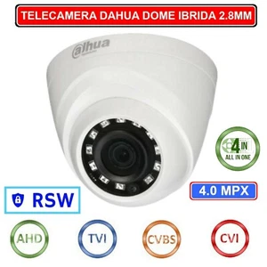 Telecamera Dome Videosorveglianza 2,8 mm 4 Mpx REALI Professionale OSD UTC - Bild 1 von 4