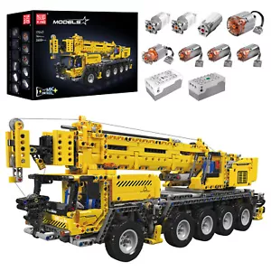 MOULD KING 17047 Mobilkran Kran Auto Crane LKW Klemmbausteine Ferngesteuertes - Bild 1 von 8