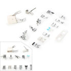 15 Pcs Snap On Presser Foot Set For Brother Singer Domestic Janome Toyota