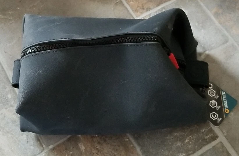 Koby Bag Tooletries 100 Silicone Leak Resistant Toiletry Dopp Kit Charcoal