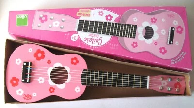 Jouet Guitare à Fleurs VILAC Instrument Enfant Jouet Éducatif avec Boîte - Photo 1/4