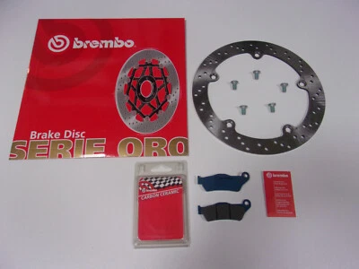 Brembo Bremsscheibe Bremse hinten + Beläge + Schrauben BMW R 1100 GS R RT S
