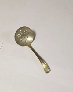 Sheffield EPNS Plateado Pequeño Cucharón Perforado Conservas/Cuchara de Frutas - Imagen 1 de 2