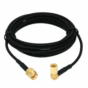 Microdot 90° to SMA Cable For Ultrasonic Olympus Panametrics MISTRAS RG316 2~10M - Picture 1 of 4