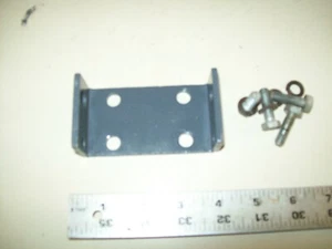 Steel Bracket & Bolts from Bed or Ways From Vintage 12" Walker Turner Wood Lathe - Picture 1 of 3