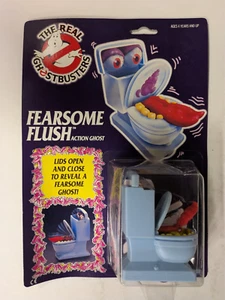 Vintage Kenner The Real Ghostbusters Fearsome Flush Action Ghost - New & Sealed - Picture 1 of 13
