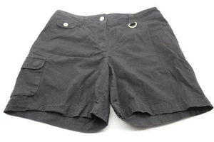 Jones New York Cargo Short Black Women's Size 10 Outdoor Hiking Sport - Picture 1 of 10