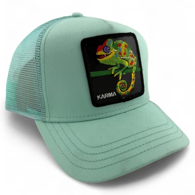 Gorra Goorin Bros Karma Chameleon The Farm Trucker malla ajustable con cierre a presión Foto 1 de 4