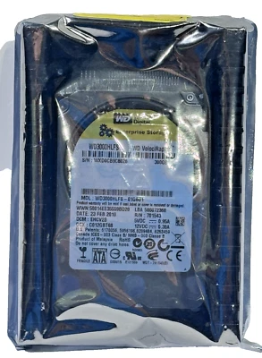 Western Digital WD3000HLFS WD VelociRaptor Internal Hard Drive SATA 300 GB - Image 1 of 4
