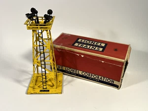 Lionel 395 Floodlight Tower, Works!, Yellow, in O.B. - Picture 1 of 11