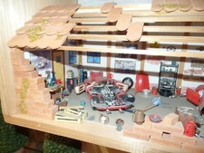 Ferrari - Werkstatt Handarbeitsmodell mit vielen Details