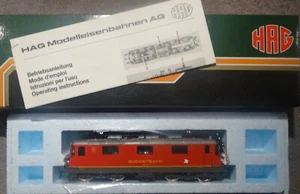 HAG 271 (vía H0) E - Locomotora de la SBB CFF FFS Re 4/4 SOB + EMBALAJE ORIGINAL - sin usar - Imagen 1 de 4