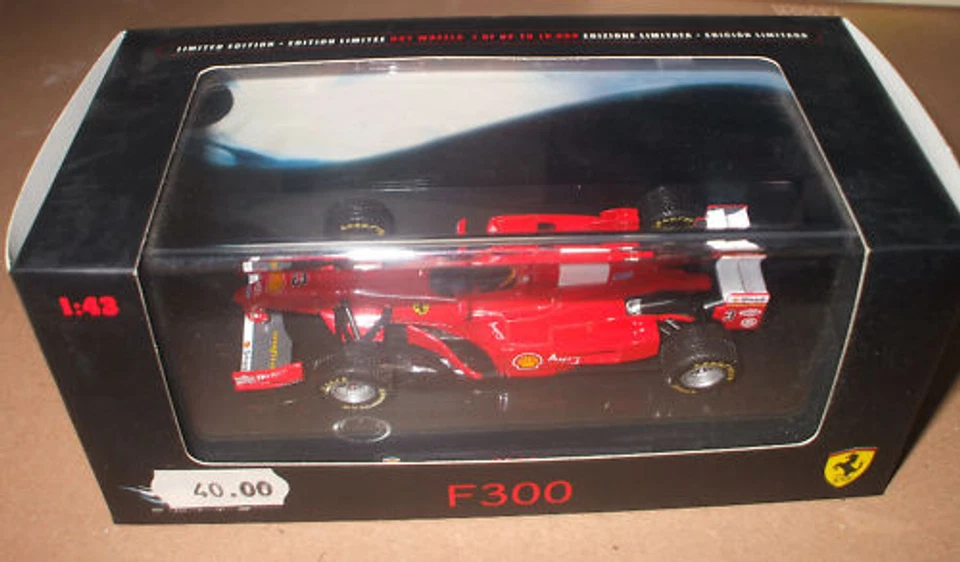 MATTEL ELITE N5587 - FERRARI F300 M. SCHUMACHER 1998 - DIE CAST 1/43 - Immagine 1 di 1
